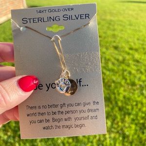 Believe and L charm necklace from Kohl’s NWT